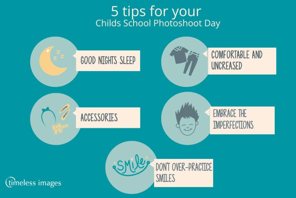 5 tips for your child's school photoshoot day.